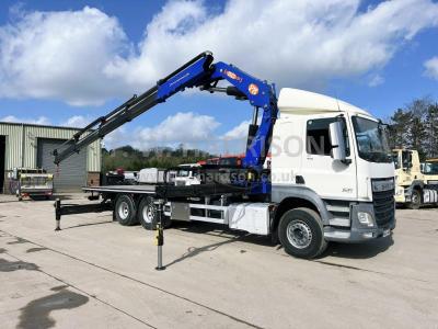 DAF CF 410 6X2 FITTED WITH PM 50024 CRANE