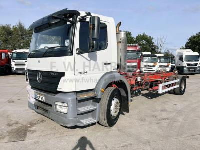 MERCEDES AXOR 1824 4X2 TIPPER CHASSIS CAB